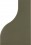 Керамическая плитка 28862 CURVE GARDEN GREEN MATT 8,3X12