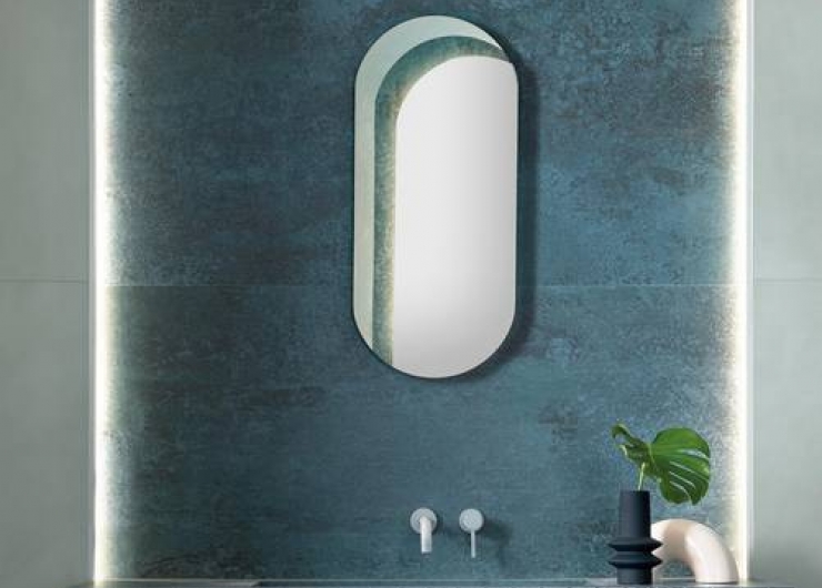 На фотографии пример использования плитки из коллекции COLOR MOOD фабрики FAP CERAMICHE в дизайне интерьера.