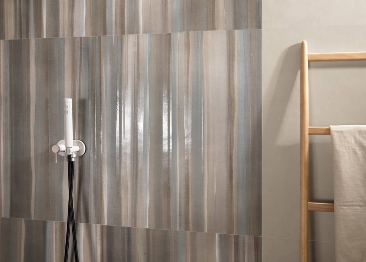 На фотографии пример использования плитки из коллекции COLOR MOOD фабрики FAP CERAMICHE в дизайне интерьера.