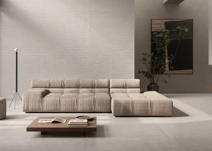 На фотографии пример использования плитки из коллекции Cement Vibes фабрики Piemme Ceramiche в дизайне интерьера.