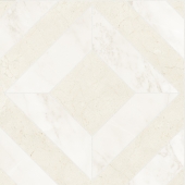 04N3D06 DYNASTY KINGDOM WHITE 3D HONED 30x30