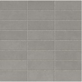 Мозаика Time Grey Natural Rectified (фрагмент 3,5x10 см)