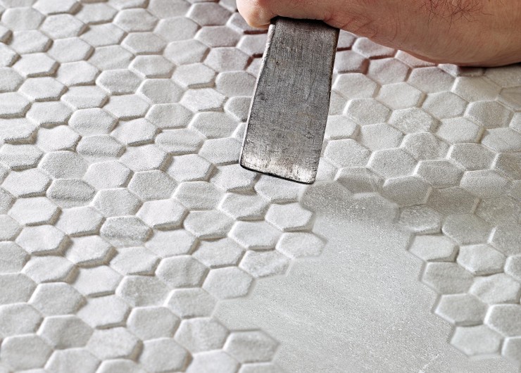 На фотографии пример использования плитки из коллекции Geostone фабрики Piemme Ceramiche в дизайне интерьера.