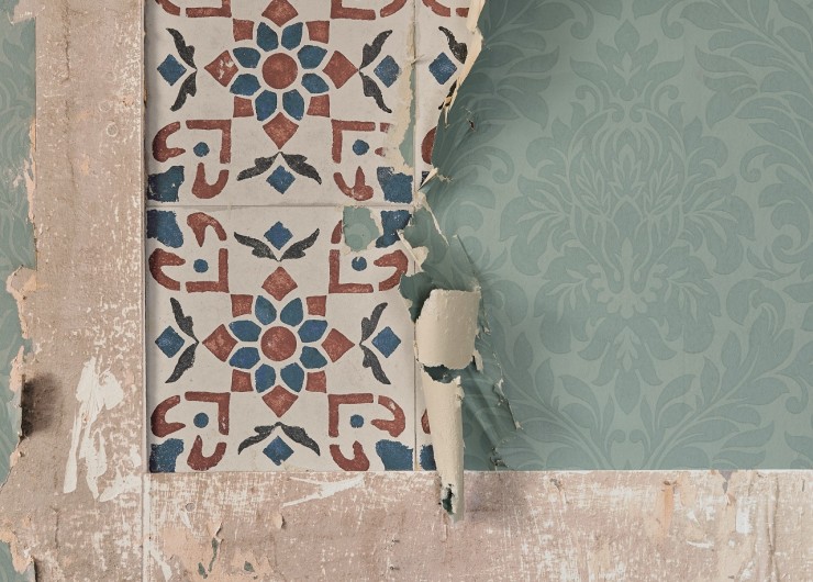 На фотографии пример использования плитки из коллекции Storie D'Italia фабрики Marca Corona в дизайне интерьера.